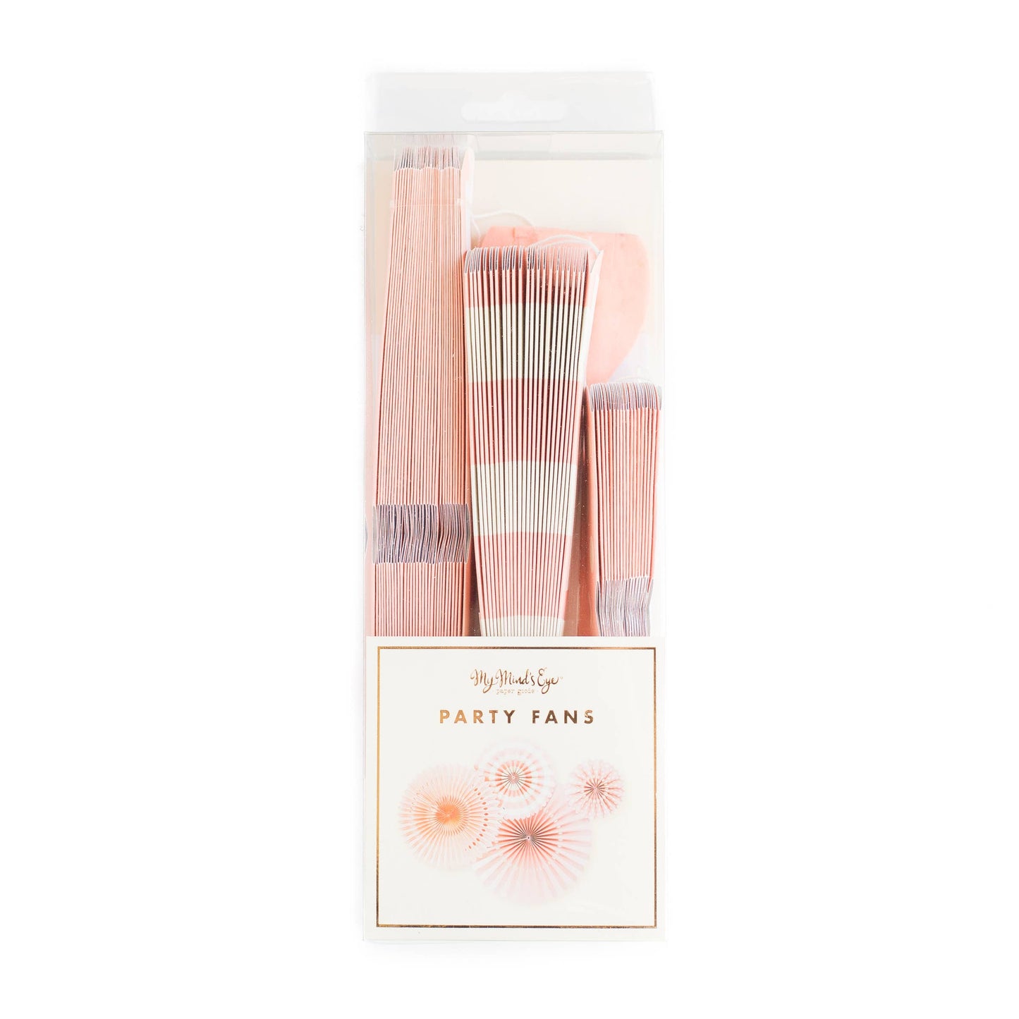 Party Fans-Coral