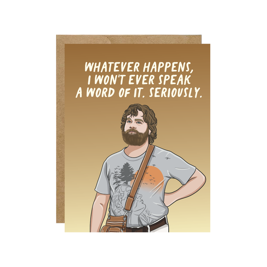 Hangover - Birthday Card