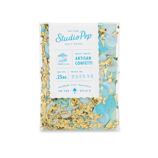 Poolside Artisan Confetti: Mini Pack