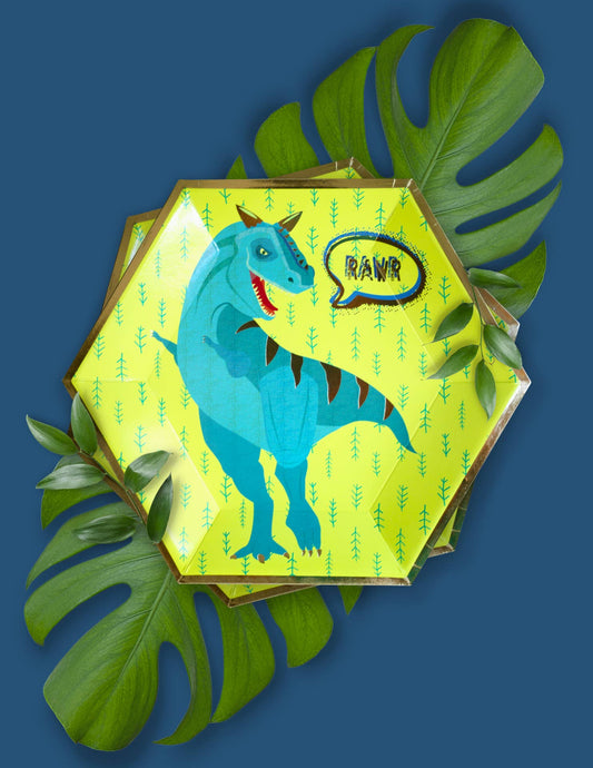 Dinosaur Party Plates