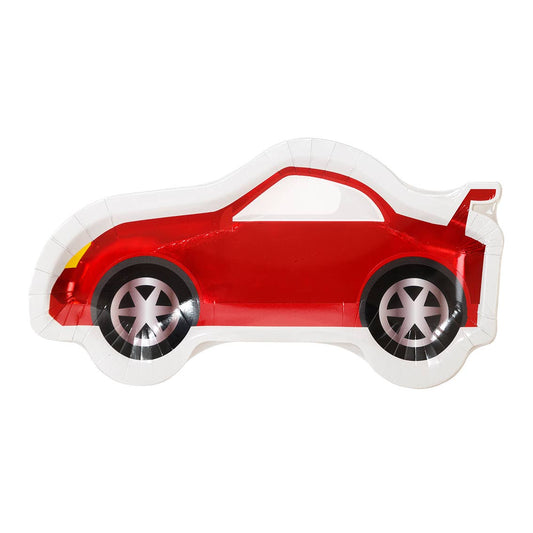 Racer Car Shaped Plates