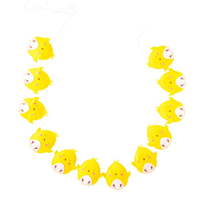 Puffy Felt Chick Banner