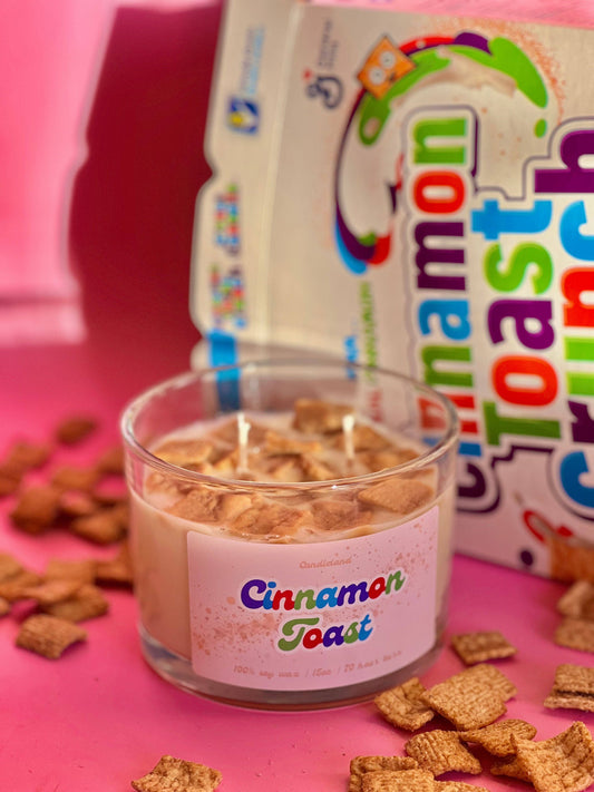 Cinnamon Toast Candle - Cinnamon Toast Crunch Inspired Candle