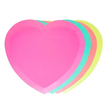 Novelty Plates - I Heart Neon