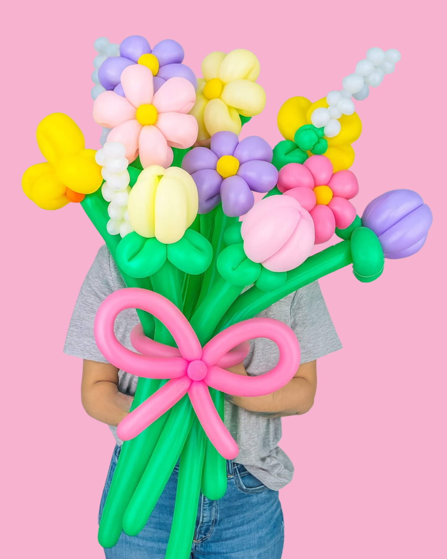 Floral Balloon Bouquets