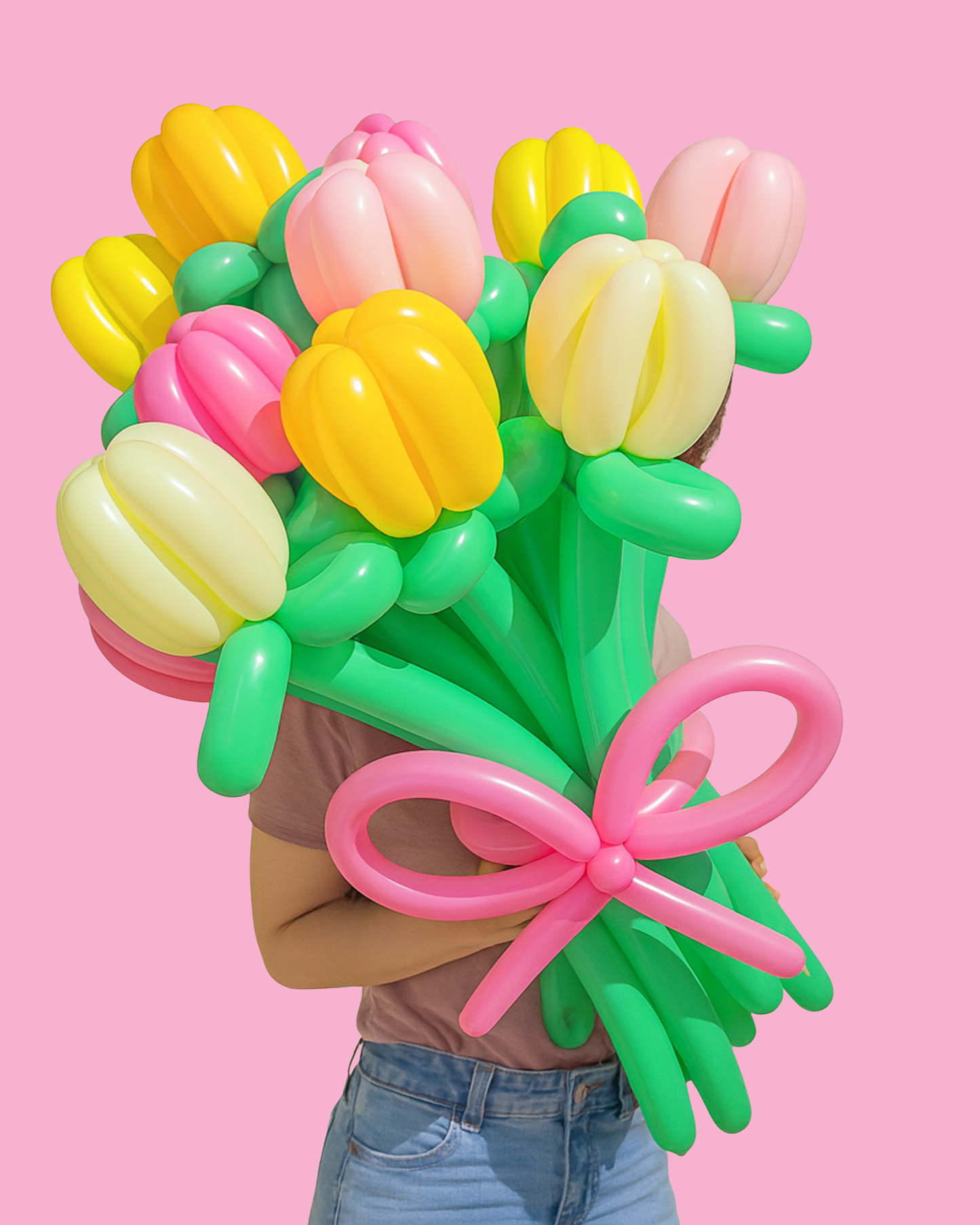 Floral Balloon Bouquets