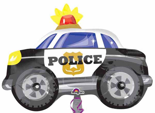 Police Car Jr. Shape (24")