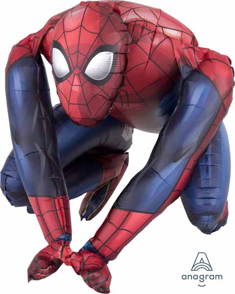 Spiderman Balloon (15") (air fill)