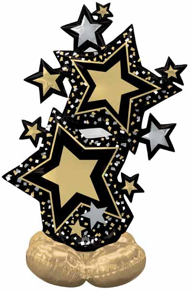 Star Cluster Graduation Airloonz (59")(air fill)