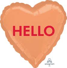 Hello Candy Heart (18")
